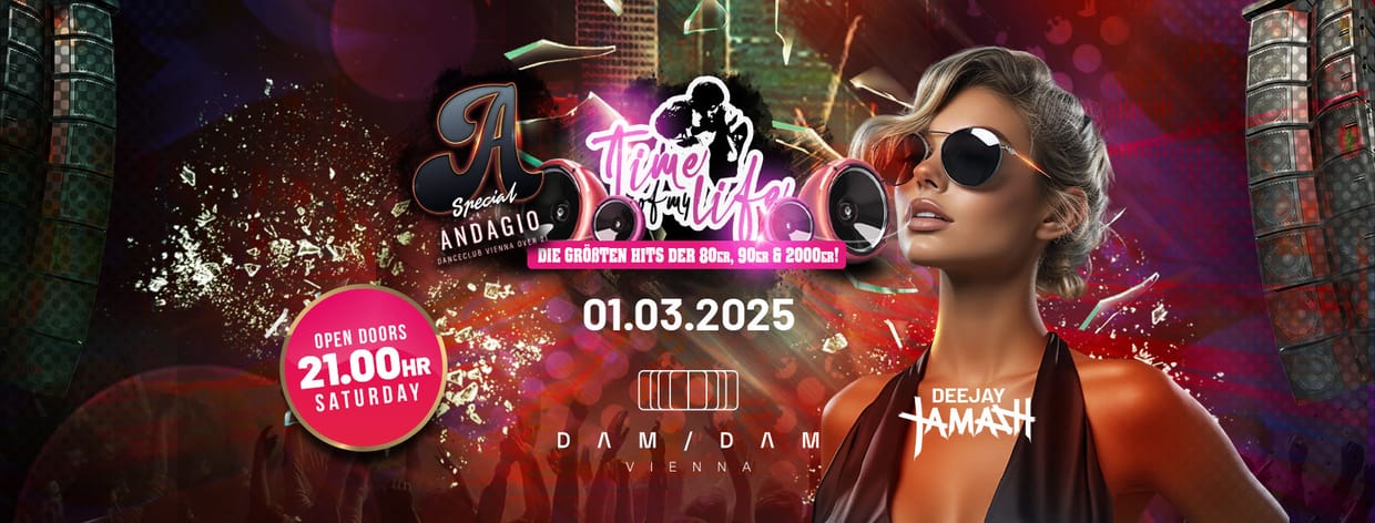 A-DANCECLUB Special x TIME OF MY LIFE @DamDam