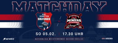 MATCHDAY vs. MINERS