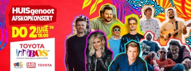 Donderdag Feesterrein en Huisgenoot Afskopkonsert