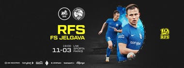 Tonybet Virslīga: RFS - FS Jelgava