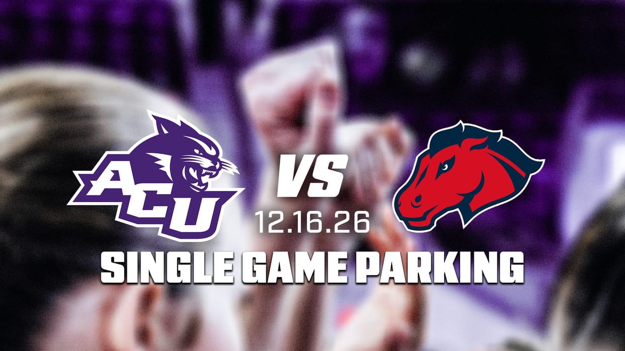 ACU WBB vs Southwest Single Game Parking