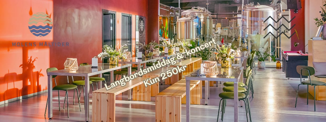 Langbordsmiddag & koncert med Skyfrit