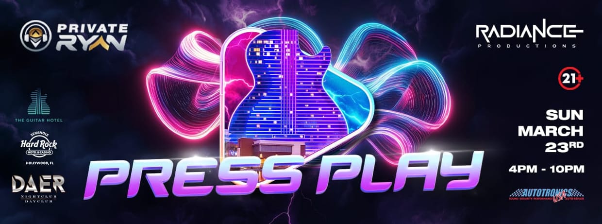 Press Play Fort Lauderdale