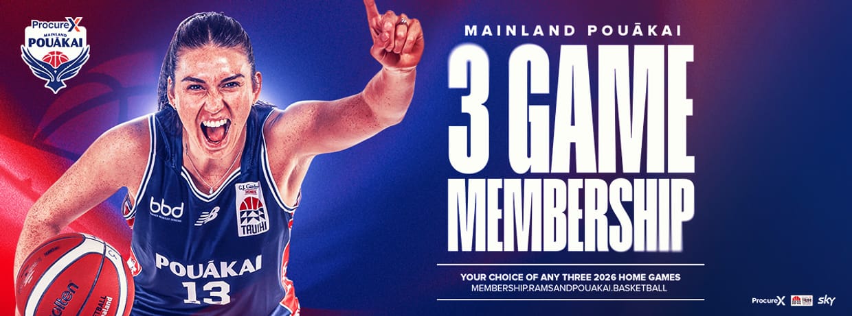2026 Pouākai - 3 Game Season Membership