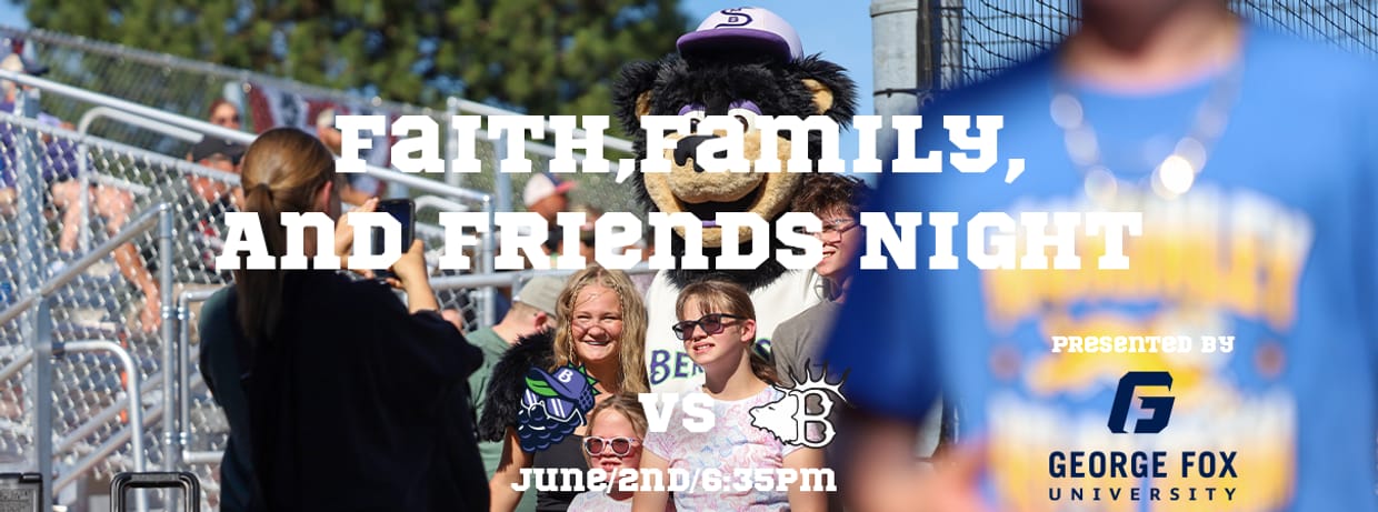 Faith, Family, and Friends Night Presented by George Fox University