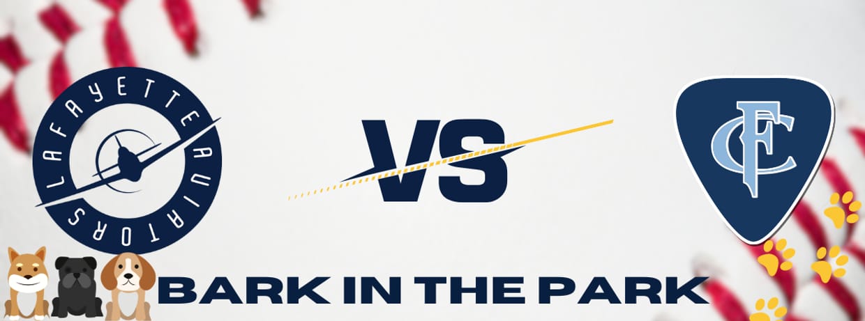 Bark in the Park - Lafayette Aviators vs Full Count Rhythm