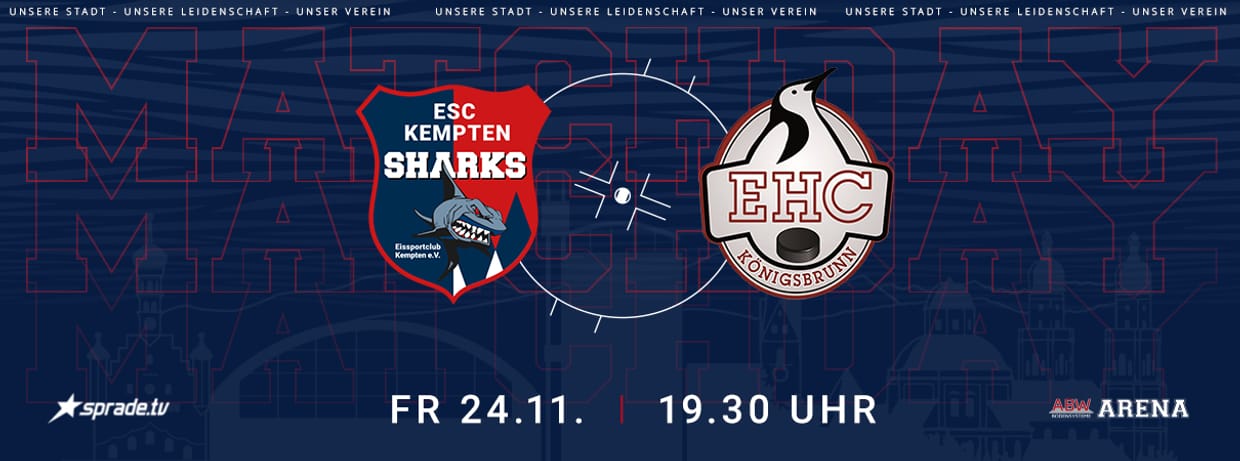 MATCHDAY vs. EHC KÖNIGSBRUNN