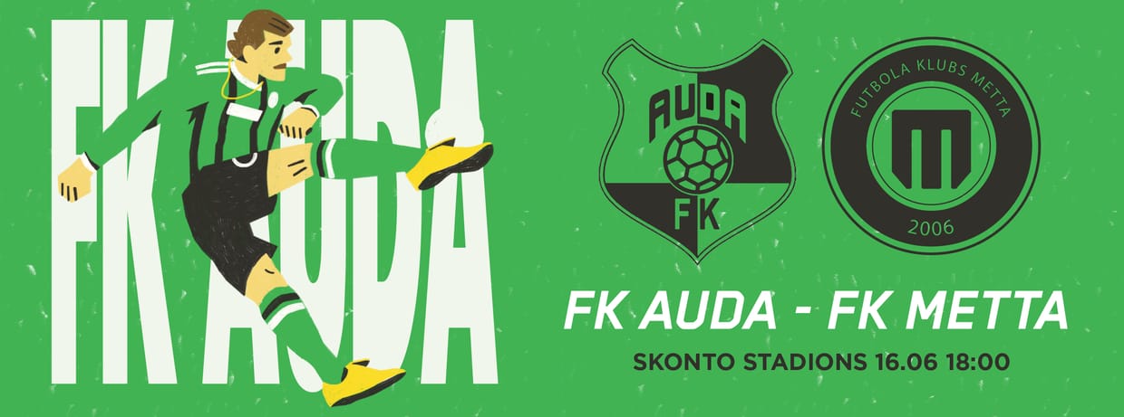 Tonybet Virslīga: FK AUDA – FK Metta