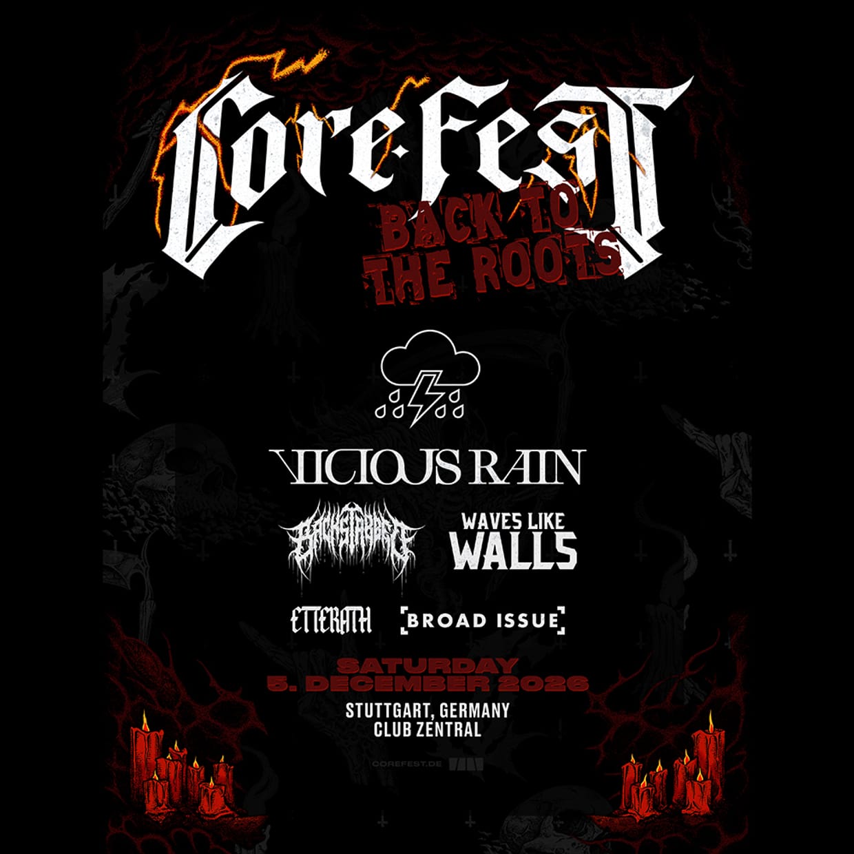 Core Fest Goes Back To The Roots - Stuttgart - Club Zentral