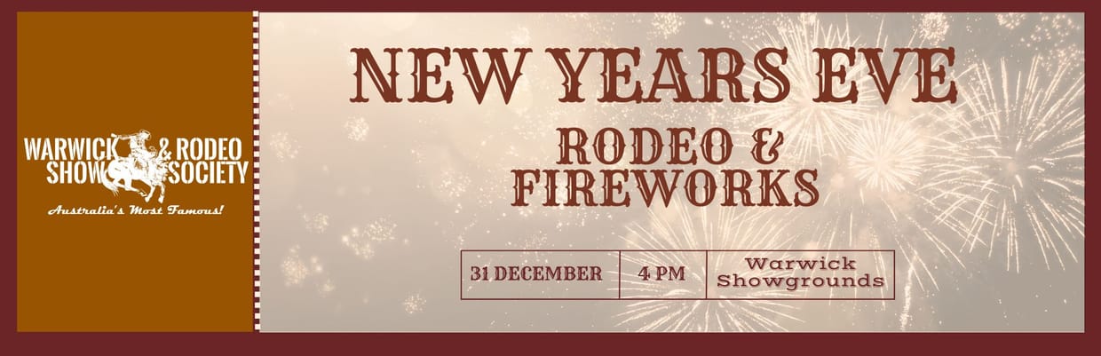 Warwick New Year's Eve Rodeo and Fireworks 2025