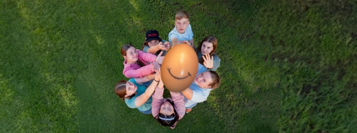 Our Egg Named Larry