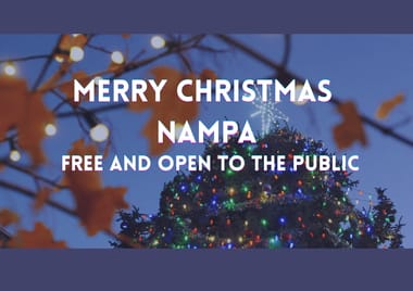 NNU Jazz Quartet at the Nampa Christmas Tree Lighting Ceremony