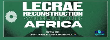 Lecrae Reconstruction World Tour Africa - Durban