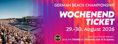 Deutsche Beachvolleyball Meisterschaft 2026 Dortmund | Wochenendticket