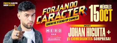 FORJANDO CARACTER: SHOW DE STAND-UP COMEDY