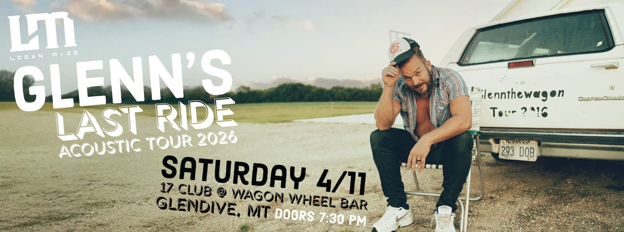 Glenn's Last Ride acoustic tour @ 17 Club-The Wagon Wheel Bar