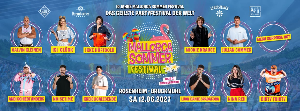 Mallorca Sommer Festival Bruckmühl 2027