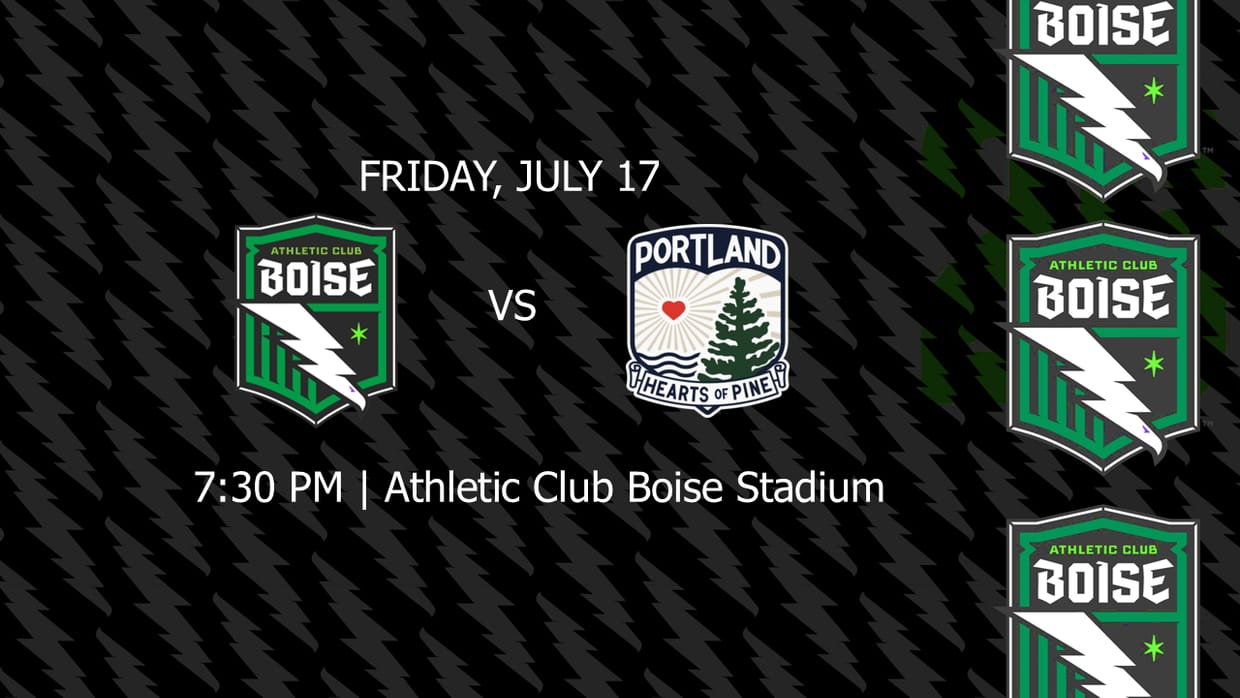 Athletic Club Boise vs Portland Hearts of Pine