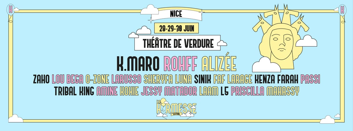 LA KERMESSE FESTIVAL 2024 - NICE, Théâtre de Verdure