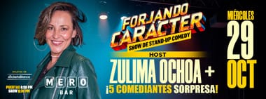 FORJANDO CARACTER: SHOW DE STAND-UP COMEDY
