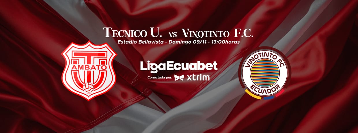 TÉCNICO UNIVERSITARIO vs VINO TINTO