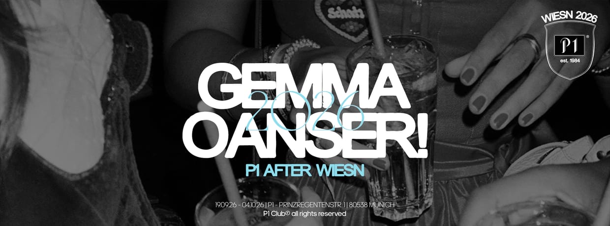 P1 After Wiesn 2026