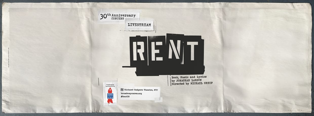 RENT 30th Anniversary Concert Livestream