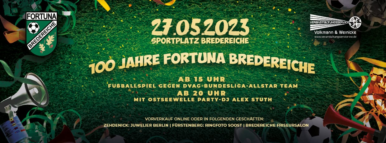 100 Jahre Fortuna Bredereiche