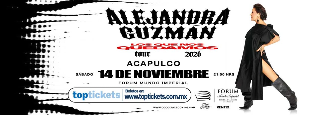 ALEJANDRA GUZMAN-ACAPULCO 14/11/2026