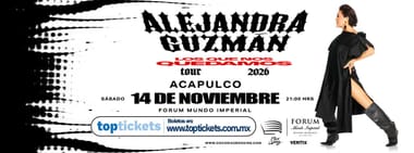 ALEJANDRA GUZMAN-ACAPULCO 14/11/2026