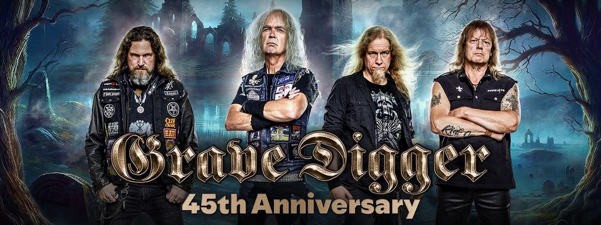 GRAVE DIGGER 45TH ANNIVERSARY TOUR 2026