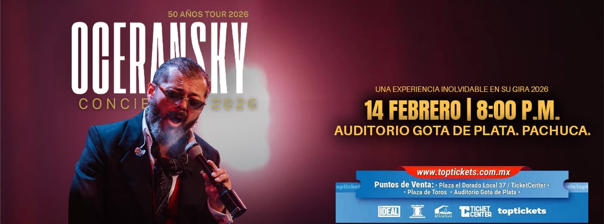 50 AÑOS TOUR 2026 OCERANSKY 14/02/2026