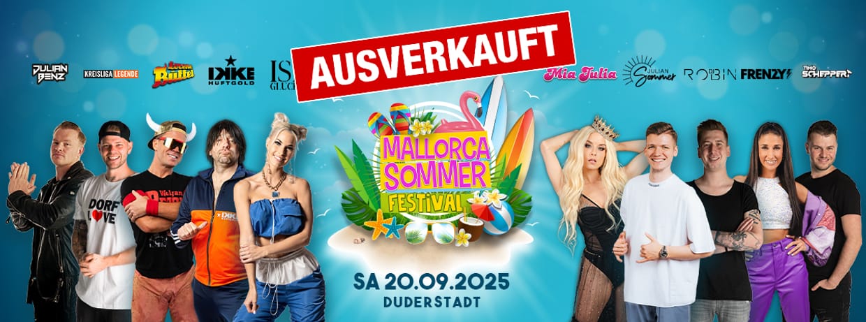 Mallorca Sommer Festival 2025 - Duderstadt