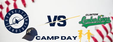 Camp Day - Lafayette Aviators vs Clinton Lumberkings