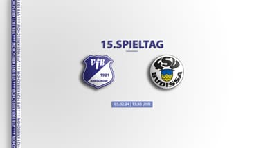 15. Spieltag VfB Krieschow - Budissa Bautzen
