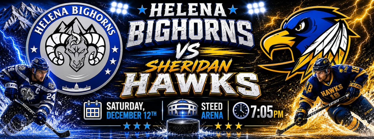 Helena Bighorns vs Sheridan Hawks