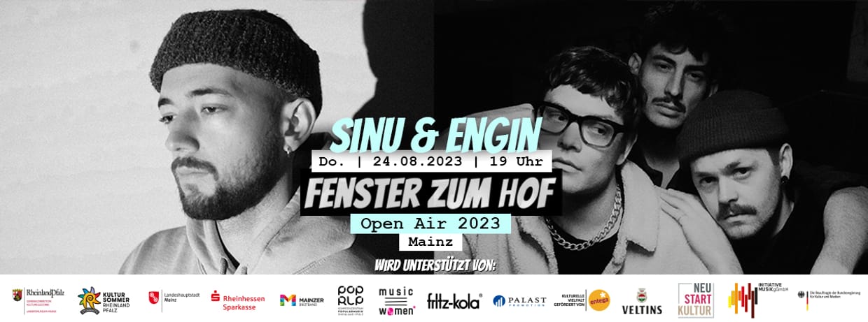 Sinu & Engin x Fenster zum Hof-Open Air 2023
