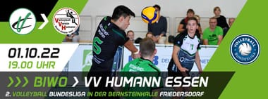 VC Bitterfeld Wolfen vs. VV Humann Essen