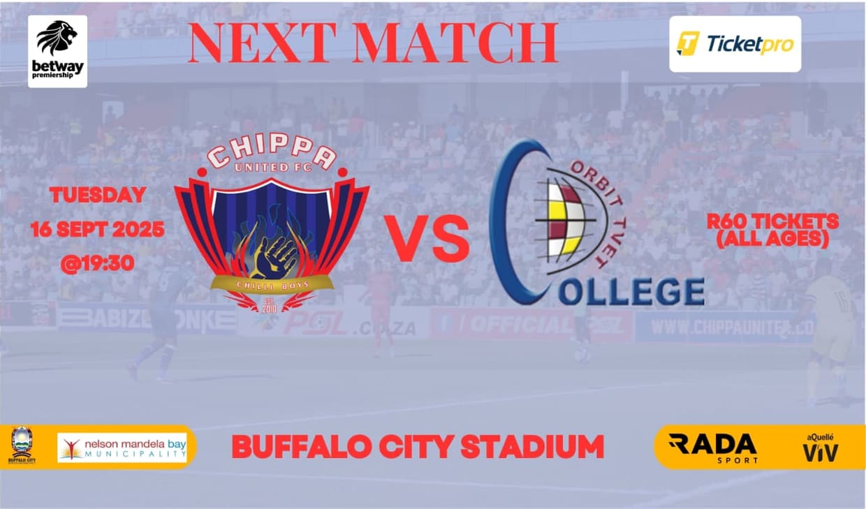 Chippa United vs Orbit College FC