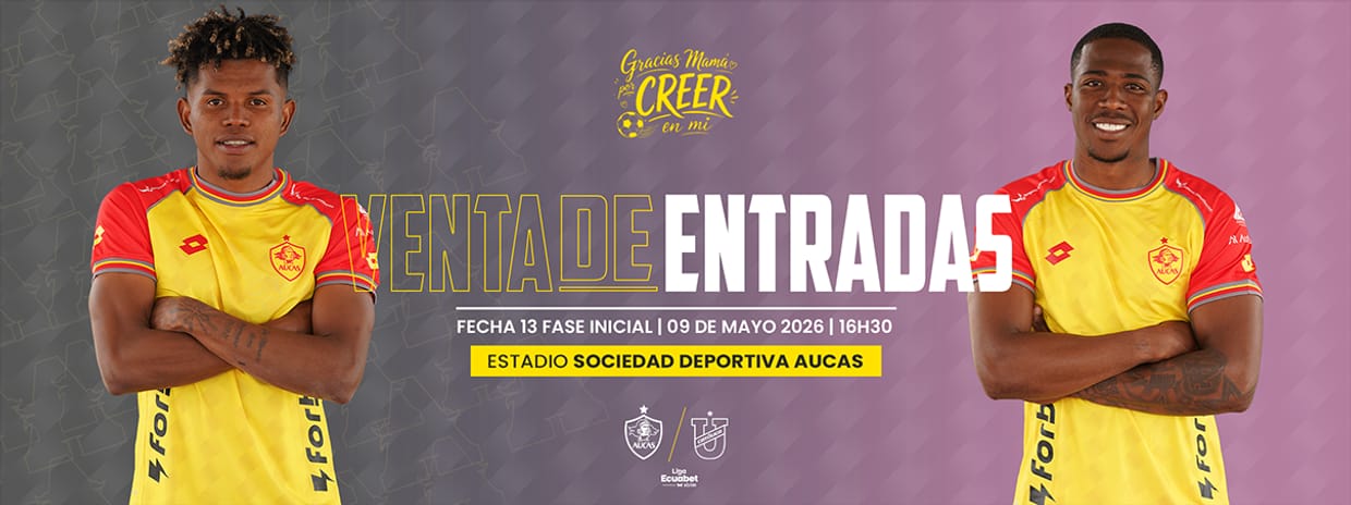 HINCHADA VISITANTE-SD AUCAS vs UNVERSIDAD CATÓLICA