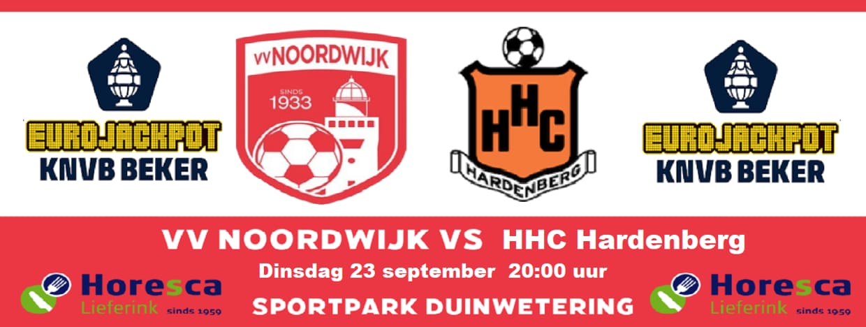 vv Noordwijk - HHC Hardenberg
