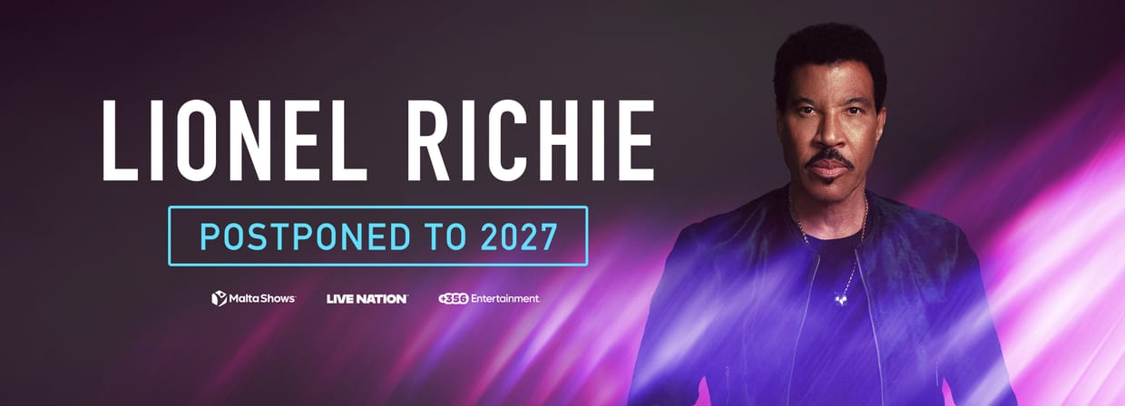 LIONEL RICHIE - LIVE IN CONCERT - POSTPONED FOR 2027