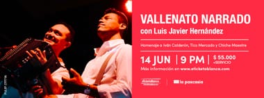VALLENATO NARRADO CON LUIS JAVIER HERNÁNDEZ - HOMENAJE A IVÁN CALDERÓN, TICO MERCADO Y CHICHE MAESTRE