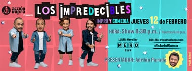 Acción Impro: Los Impredecibles (en Mero Bar)