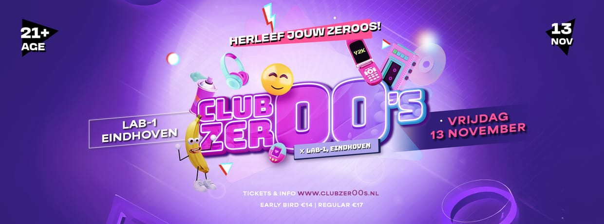Club Zer00s X LAB-1, Eindhoven