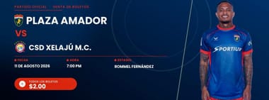 CONCACAF - PLAZA AMADOR VS. CSD XELAJU M.C.