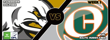Week 1 vs Kiel Baltic Hurricanes