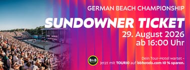 Deutsche Beachvolleyball Meisterschaft 2026 Dortmund | Sundowner Samstag