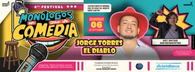 EL DIABLO JORGE TORRES - MONOLOGOS EN TONO DE COMEDIA