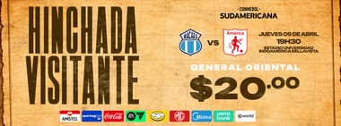 HINCHADA VISITANTE- CD MACARÁ vs AMÉRICA DE CALI